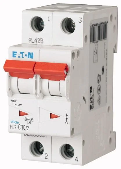 Автоматичний вимикач Eaton PL7-C10/2 263357