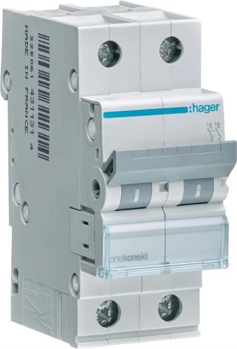 Автоматический выключатель Hager MBN232 2P 6kA B-32A