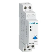 Реле времени Chint NTE8-480B, задержка включения, 0,5–8 мин, 1НО, AC230В