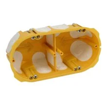 Подрозетник двойной Kopos KPL 64-50/2LD_NA 138×68×50 мм (гипсокартон)
