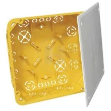 Коробка распределительная с крышкой Kopos KO 125/1L_NA 155×155×64 мм (гипсокартон)