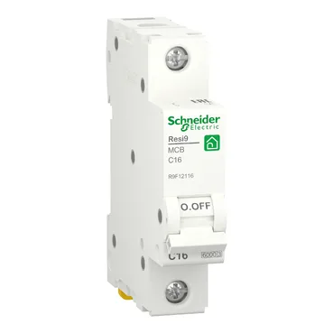 Автоматичний вимикач RESI9 6kА 1P 16 А хар-ка C, Schneider Electric