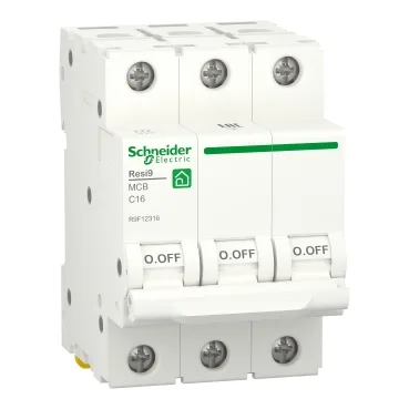 Автоматический выключатель RESI9 6kА 3P 32 А хар-ка C, Schneider Electric