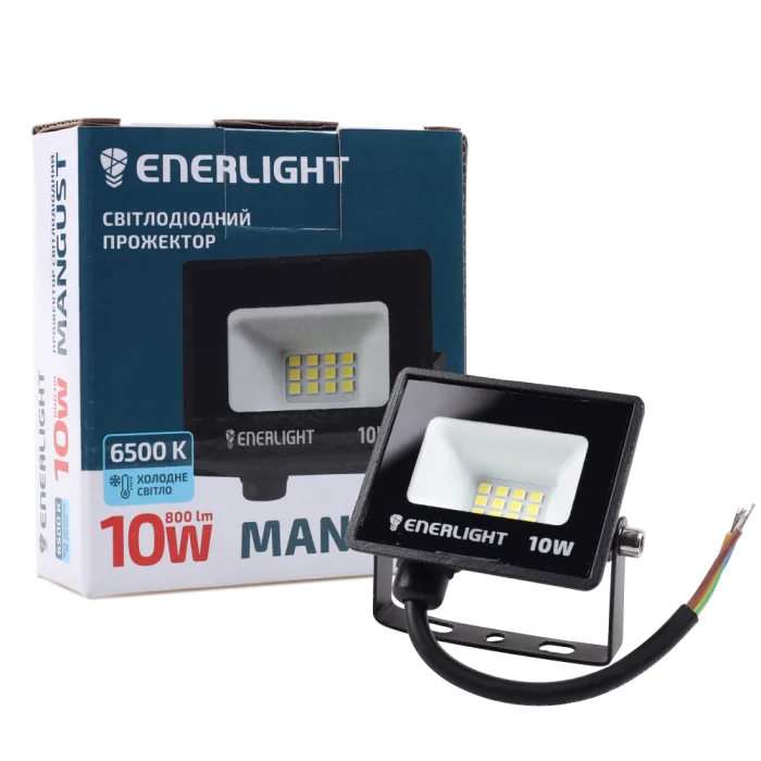 Прожектор LED ENERLIGHT MANGUST 10Вт 6500K 220V