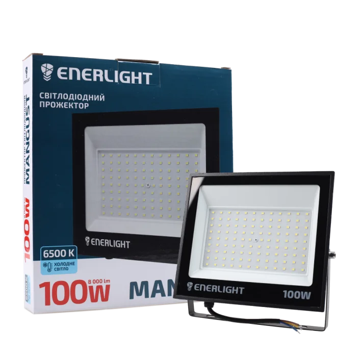 Прожектор LED ENERLIGHT MANGUST 100Вт 6500K 220V