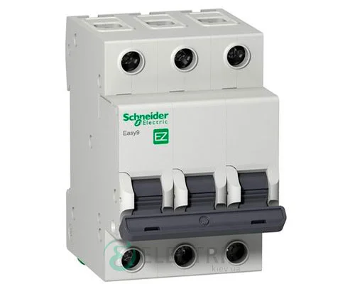 Автоматичний вимикач Easy9 3p 20A, характеристика C, 4.5кА Schneider Electric, EZ9F34320