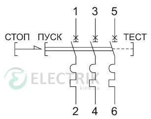 Автоматический выключатель защиты двигателя e.mp.pro.2.5, 3P In=2,5А Ir=1,6-2,5А, E.NEXT