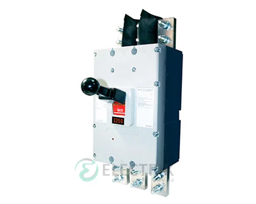 Магістральний автоматичний вимикач e.industrial.ukm.1250S.1250, 3P 1250А 80кА, E.NEXT