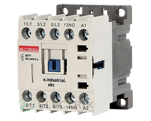 Малогабаритний контактор e.industrial.ukc.9M.220, 9А, 220В, 1no E.next