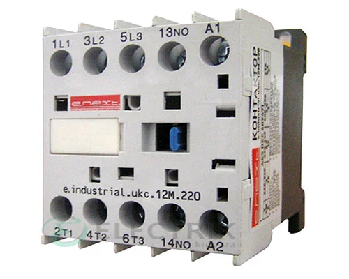 Малогабаритний контактор e.industrial.ukc.12M.220, 12А, 220В, no E.next