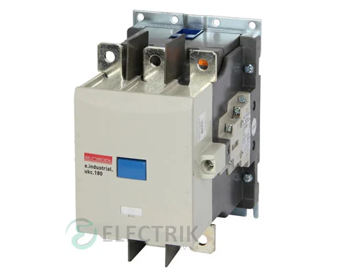Контактор e.industrial.ukc.180.110, 180А, 110В, 1no+1nc E.next