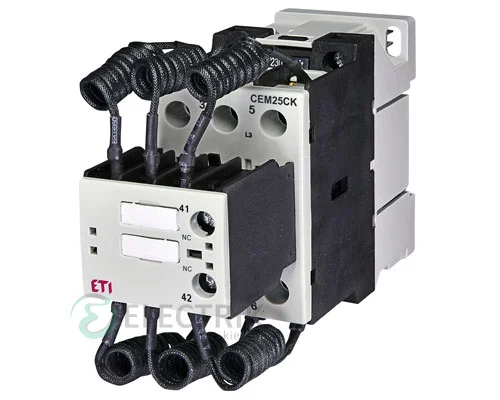 Контактор конденсаторний CEM 25CK.01 25кВАр 400-440V, ETI