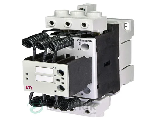 Контактор конденсаторний CEM 30CK.01 30кВАр 400-440V, ETI