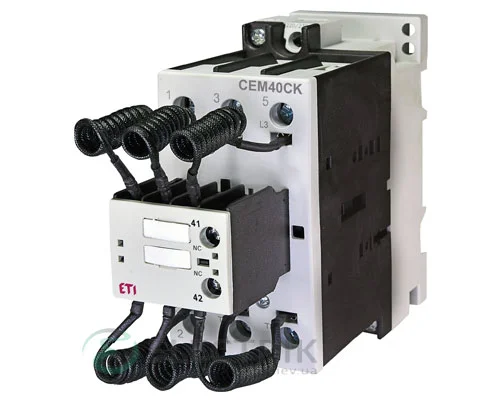 Контактор конденсаторний CEM 40CK.01 40кВАр 400-440V, ETI