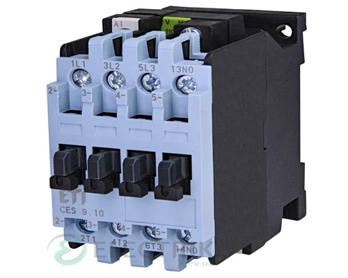 Контактор CES 9.10 110V/AC 9A 4kW AC3, ETI