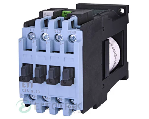 Контактор CES 9.10 24V/DC 9A 4kW AC3, ETI