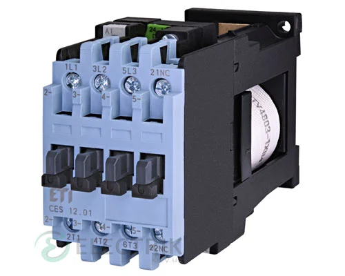 Контактор CES 12.01 24V/DC 12A 5,5kW AC3, ETI