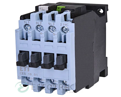 Контактор CES 18.01 110V/AC 18A 7,5kW AC3, ETI