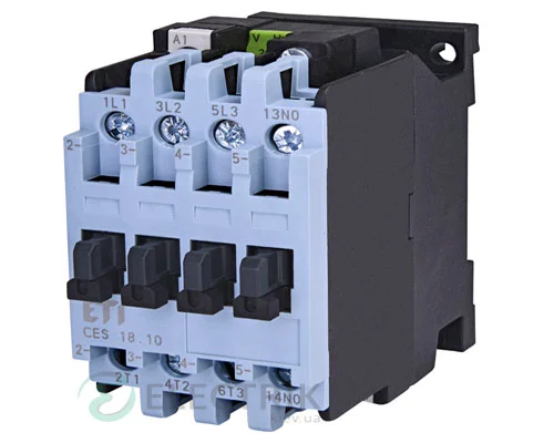 Контактор CES 18.10 24V/AC 18A 7,5kW AC3, ETI