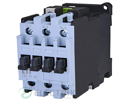 Контактор CES 32.00 110V/AC 32A 15kW AC3, ETI
