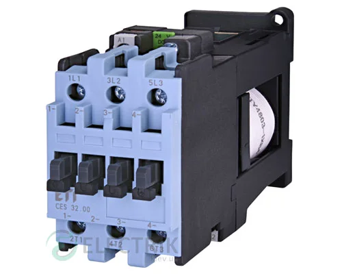 Контактор CES 32.00 24V/DC 32A 15kW AC3, ETI
