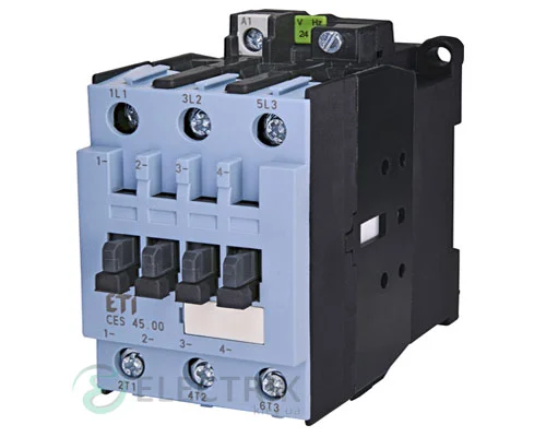 Контактор CES 45.00 24V/AC 45A 22kW AC3, ETI