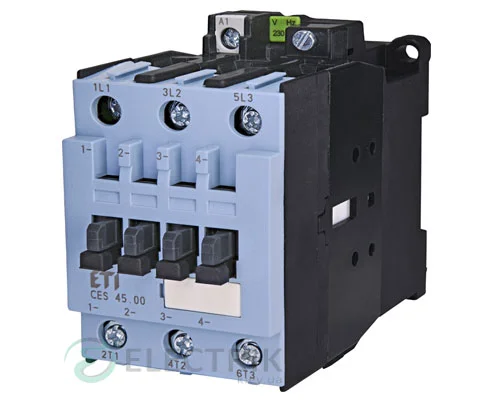 Контактор CES 45.00 230V/AC 45A 22kW AC3, ETI