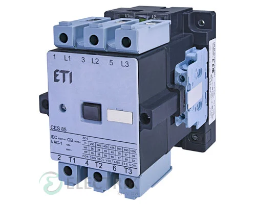 Контактор CES 85.22 24V/AC 85A 45kW AC3, ETI
