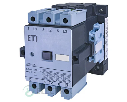 Контактор CES 105.22 230V/AC 105A 55kW AC3, ETI