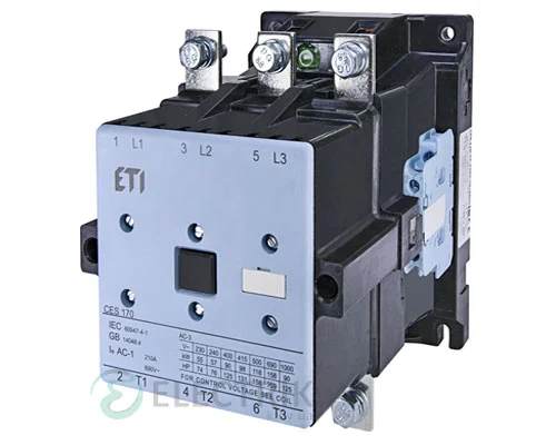 Контактор CES 170.22 230V/AC 170A 90kW AC3, ETI