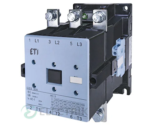 Контактор CES 300.22 230V/AC 300A 160kW AC3, ETI