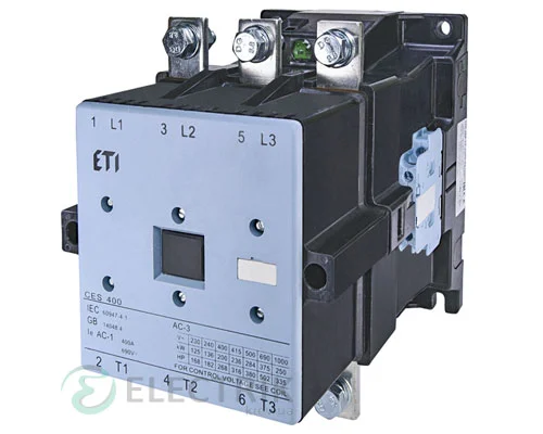 Контактор CES 400.22 230V/AC 400A 200kW AC3, ETI