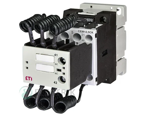 Конденсаторний контактор CEM 12,5CK.02 12,5кВАр 400-440V, ETI
