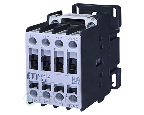 Контактор CEM 12.01 230V/AC 12A 5,5kW AC3, ETI
