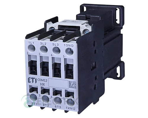 Контактор CEM 12.10 24V/DC 12A 5,5kW AC3, ETI