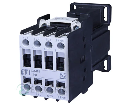 Контактор CEM 18.01 220V/DC 18A 7,5kW AC3, ETI