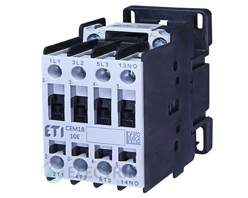 Контактор CEM 18.10 400V/AC 18A 7,5kW AC3, ETI
