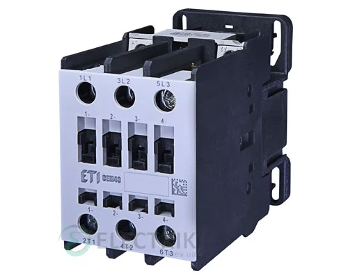 Контактор CEM 40.11 400V/AC 40A 18,5kW AC3, ETI