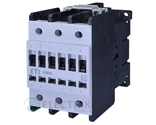 Контактор CEM 65.11 230V/AC 65A 30kW AC3, ETI