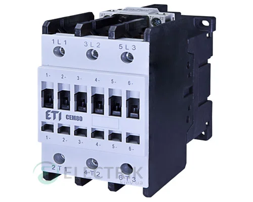 Контактор CEM 80.00 220V/DC 80A 37kW AC3, ETI