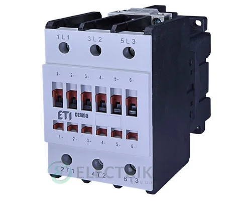 Контактор CEM 95.00 400V/AC 95A 45kW AC3, ETI
