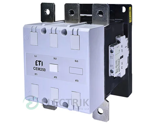 Контактор CEM 250.22 230V/AC 250A 132kW AC3, ETI