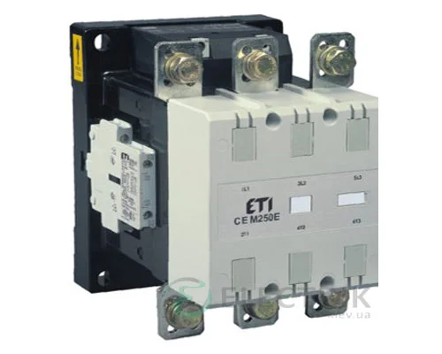 Контактор CEM 250E.22 250V/AC/DC 250A 132kW AC3, ETI