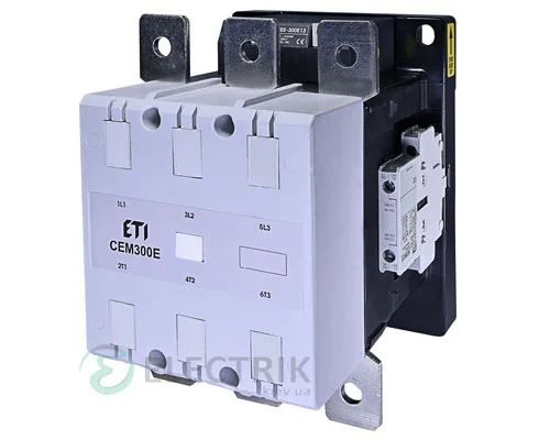 Контактор CEM 300E.22 250V/AC/DC 300A 160kW AC3, ETI
