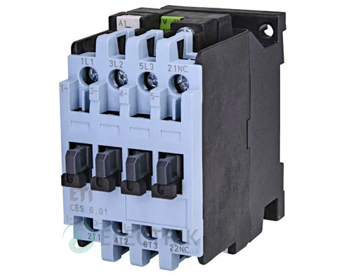 Контактор CES 6.01 110V/AC 6A 2,2kW AC3, ETI