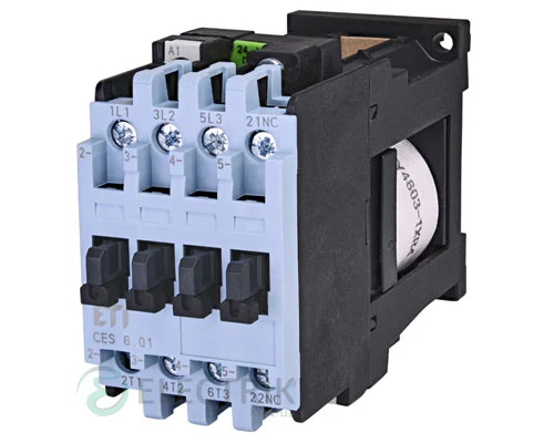 Контактор CES 6.01 24V/DC 6A 2,2kW AC3, ETI