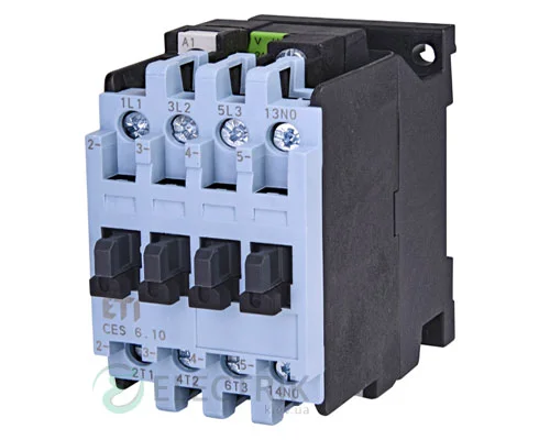 Контактор CES 6.10 24V/AC 6A 2,2kW AC3, ETI
