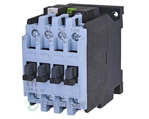 Контактор CES 6.10 230V/AC 6A 2,2kW AC3, ETI