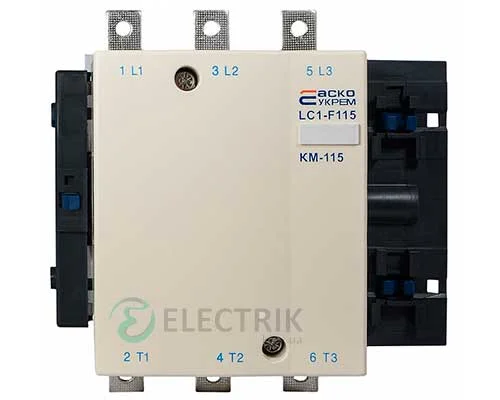 Контактор KM 115 М7 220V/AC 1НЗ (LC1-F115) АСКО-УКРЕМ A0040020010
