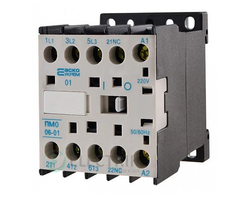 Контактор ПМ 0-06-01 M7 6A 220V/AC 1НЗ АСКО-УКРЕМ A0040010036